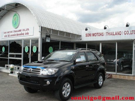 Soni is shipping Toyota Fortuner 2009 now