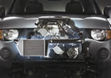 mitsubishi triton intercooler is at the top of the engine for improved cooling performance
