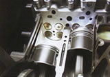 mitsubishi triton engine's dohc 16 valve arrangement